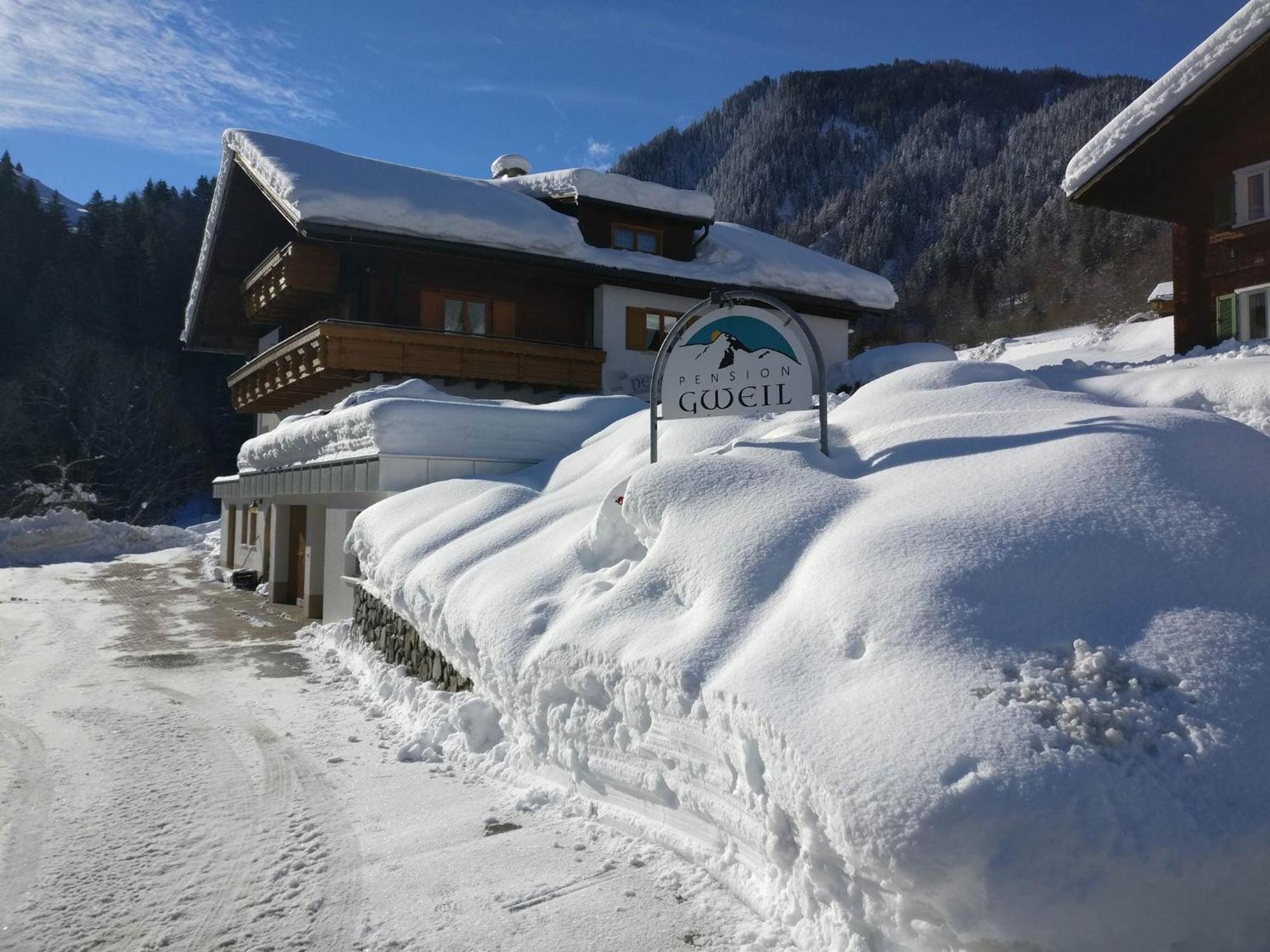 Fruehstueckspension Gweil Sankt Gallenkirch Bagian luar foto